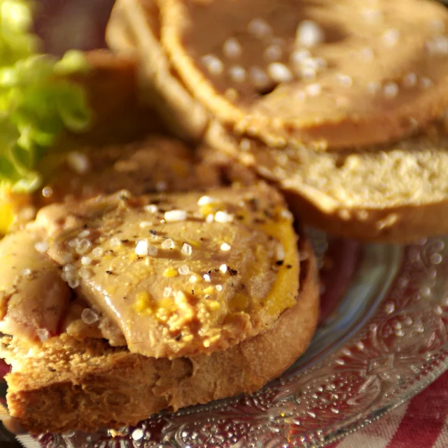 Fois gras de Landes sur toast