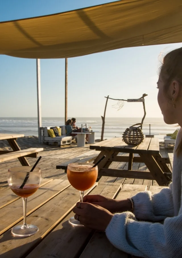 Cabane de plage Mimizan