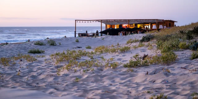 cabaña de playa