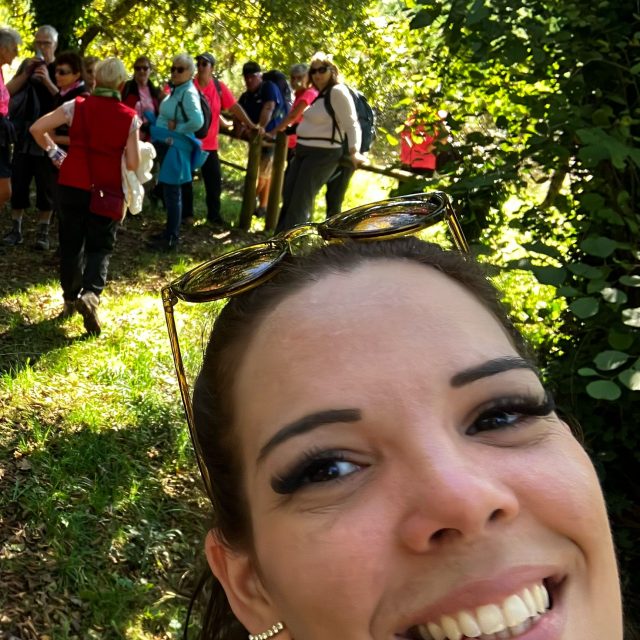 Hiking in the forest of Saint Paul en Born