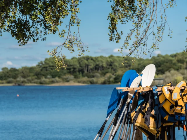 activités sur le lac d'Aureilhan