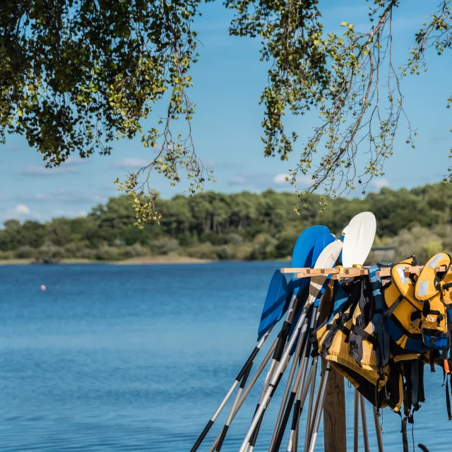 actividades en el lago Aureilhan