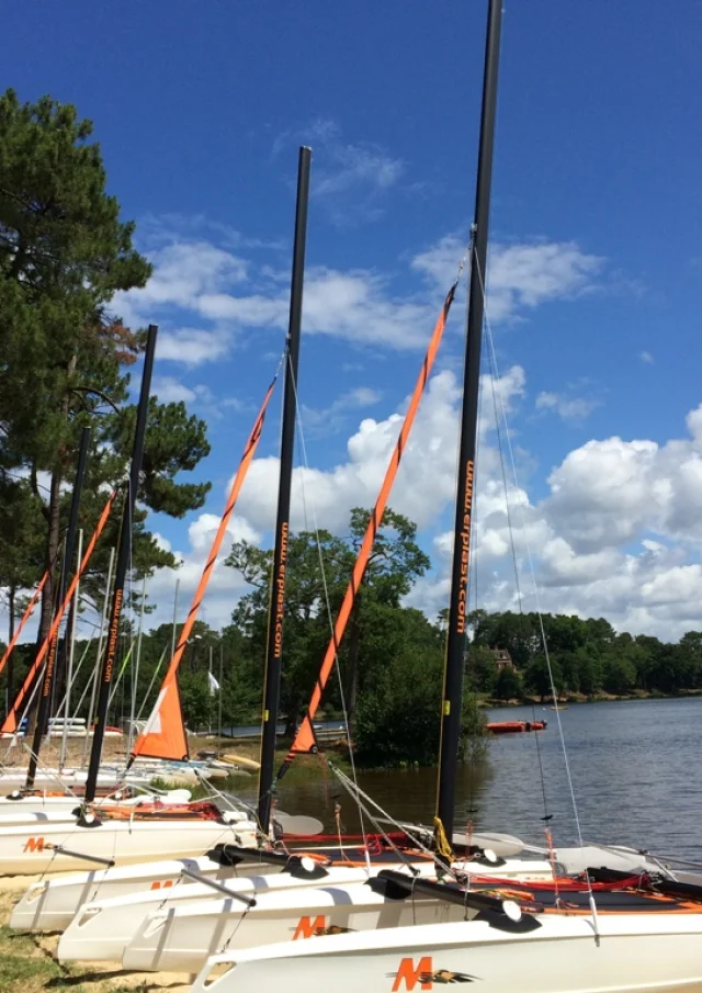 Sentier du tour du lac - base nautique de Mimizan