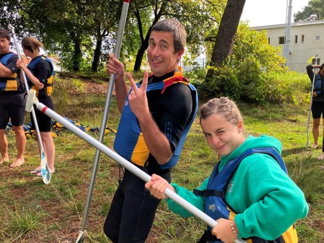 Paddle on the Mimizan current