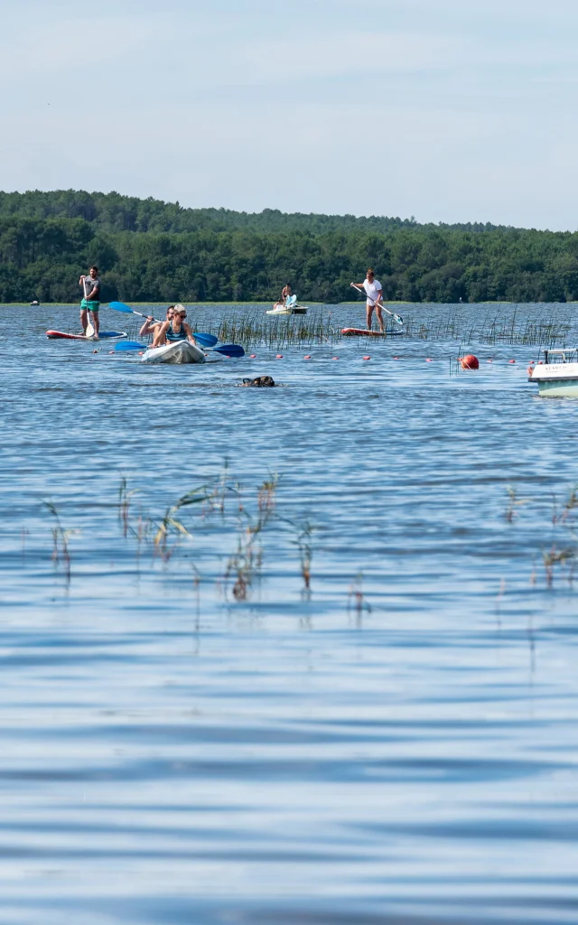 Lago de Aureilhan - remo, pedaló, kayak