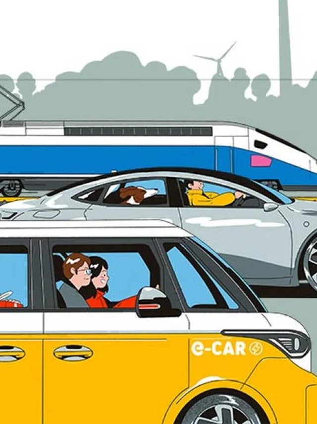 illustration accès en voiture se déplacer venir