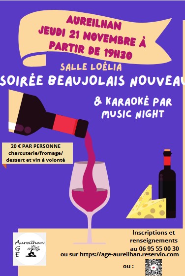 Soirée Beaujolais nouveau et Karaoké