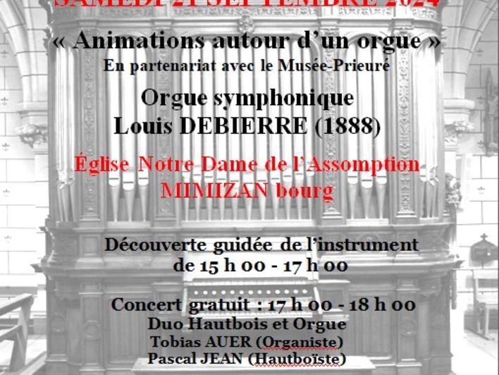 Animation autour d'un orgue