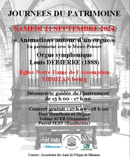 Animation autour d'un orgue