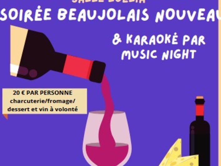 Soirée Beaujolais nouveau et Karaoké