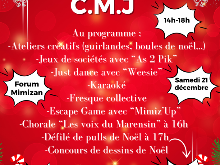 Fête de Noël du CMJ