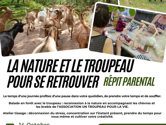 La nature et le troupeau pour se retrouver