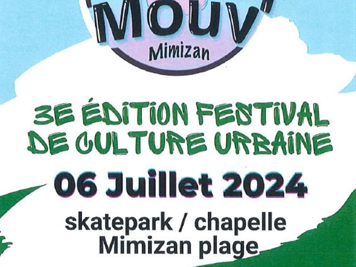 Festival MOUV' - 3ème  Festival de culture urbaine - Report du 27 avril