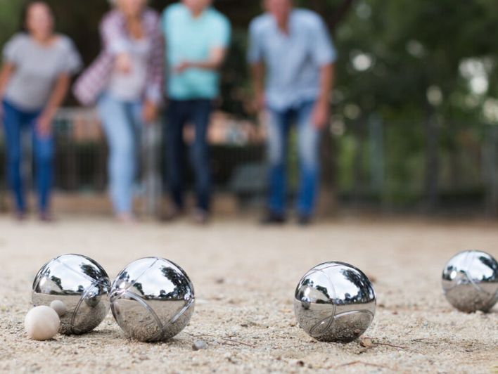 Concours de pétanque