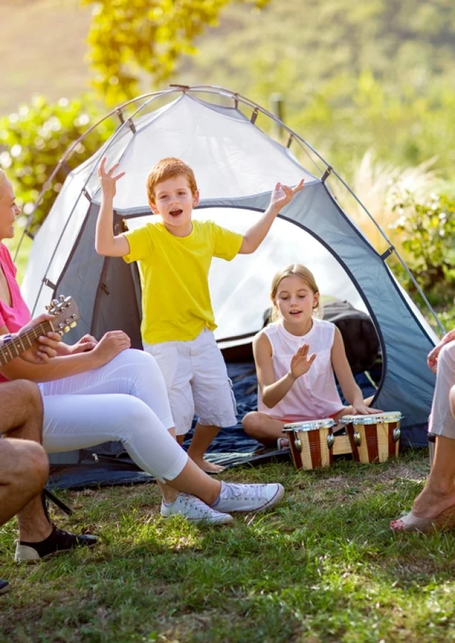 family camping